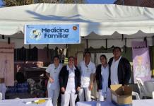 Estudiantes de Enfermería de la EREMSO brindan sus servicios en Feria de la Salud celebrada en colonia Torrecillas