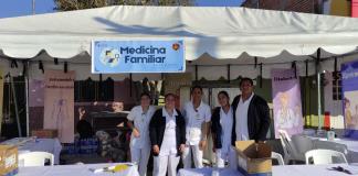 Estudiantes de Enfermería de la EREMSO brindan sus servicios en Feria de la Salud celebrada en colonia Torrecillas