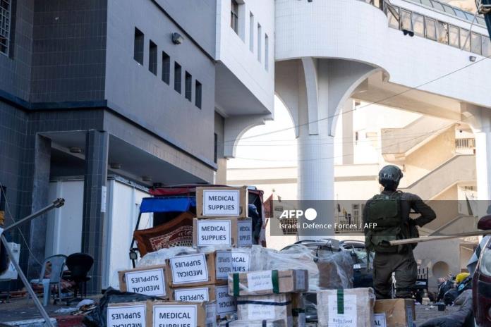 Tropas israelíes se retiran del principal hospital de Gaza, refugio de miles de civiles Tropas israelíes se retiran del principal hospital de Gaza, refugio de miles de civiles