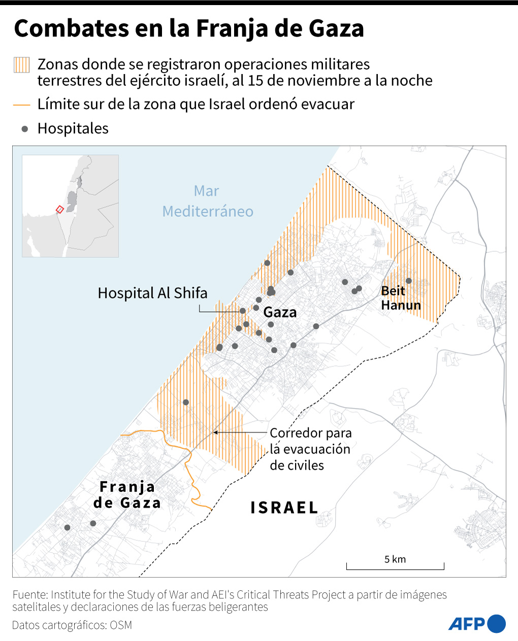 Operación israelí en el principal hospital de Gaza hace temer por los civiles Operación israelí en el principal hospital de Gaza hace temer por los civiles