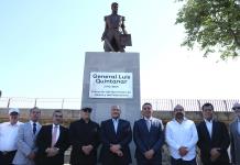 En su 187 aniversario luctuoso, develan estatua de Luis Quintanar: Padre de la fundación de Jalisco