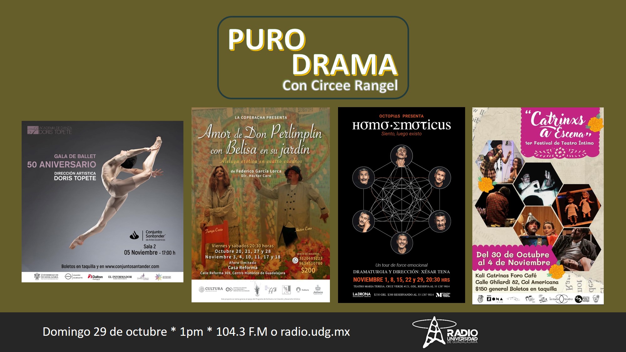 Puro Drama - Do. 29 Oct 2023 Puro Drama - Do. 29 Oct 2023