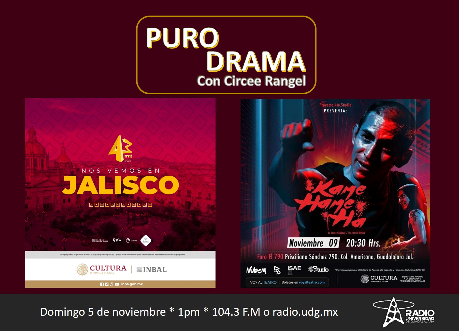 Puro Drama - Do. 05 Nov 2023 Puro Drama - Do. 05 Nov 2023