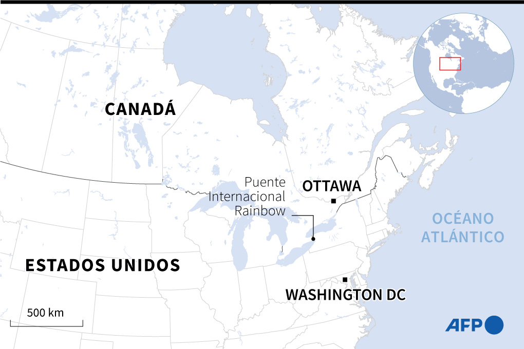 Sin indicios de actividad terrorista en explosión de auto en puente entre EEUU y Canadá Sin indicios de actividad terrorista en explosión de auto en puente entre EEUU y Canadá