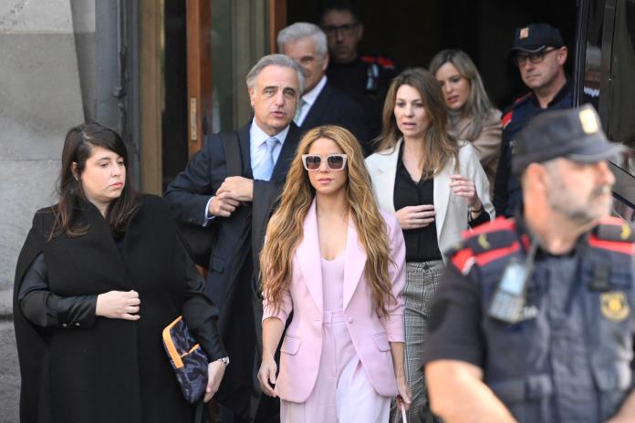 Shakira entrega 6,6 millones de euros en otra causa por fraude fiscal en España