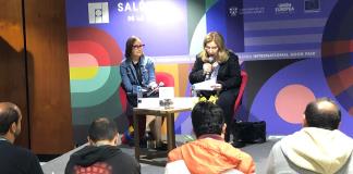 M&aacute;ria Ferencuhov&aacute; presenta su poemario Tierra Negra en FIL Guadalajara