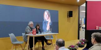 Rinden homenaje a la escritora ucraniana Victoria Amelina en la FIL 2023