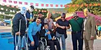 Reconocen en Mezcala de la Asunción al ex luchador Ringo Mendoza