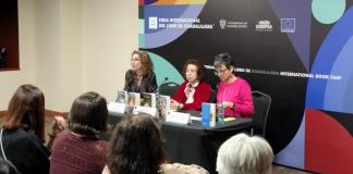 Conversaciones literarias: Mariler Aleixandre habla de su libro "Las malas mujeres" junto a Cecilia Eudave en la FIL