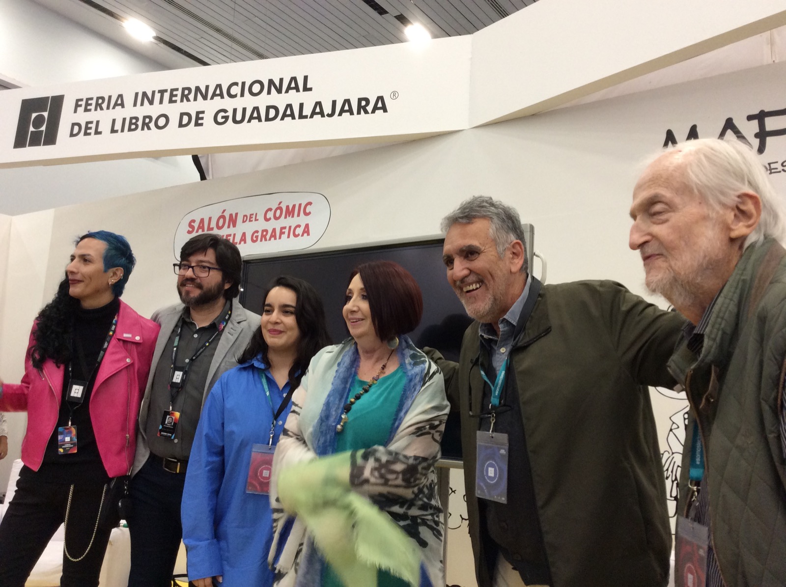 Inauguran Salón del Cómic por quinta ocasión en la FIL; homenajean al creador de Mafalda, Quino
