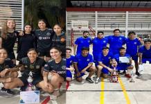 Portuarios de INPROCI y Cobras se consagran campeones en la Liga Inter Carreras del Centro Universitario de la Costa Sur