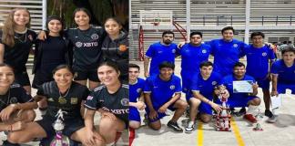 Portuarios de INPROCI y Cobras se consagran campeones en la Liga Inter Carreras del Centro Universitario de la Costa Sur