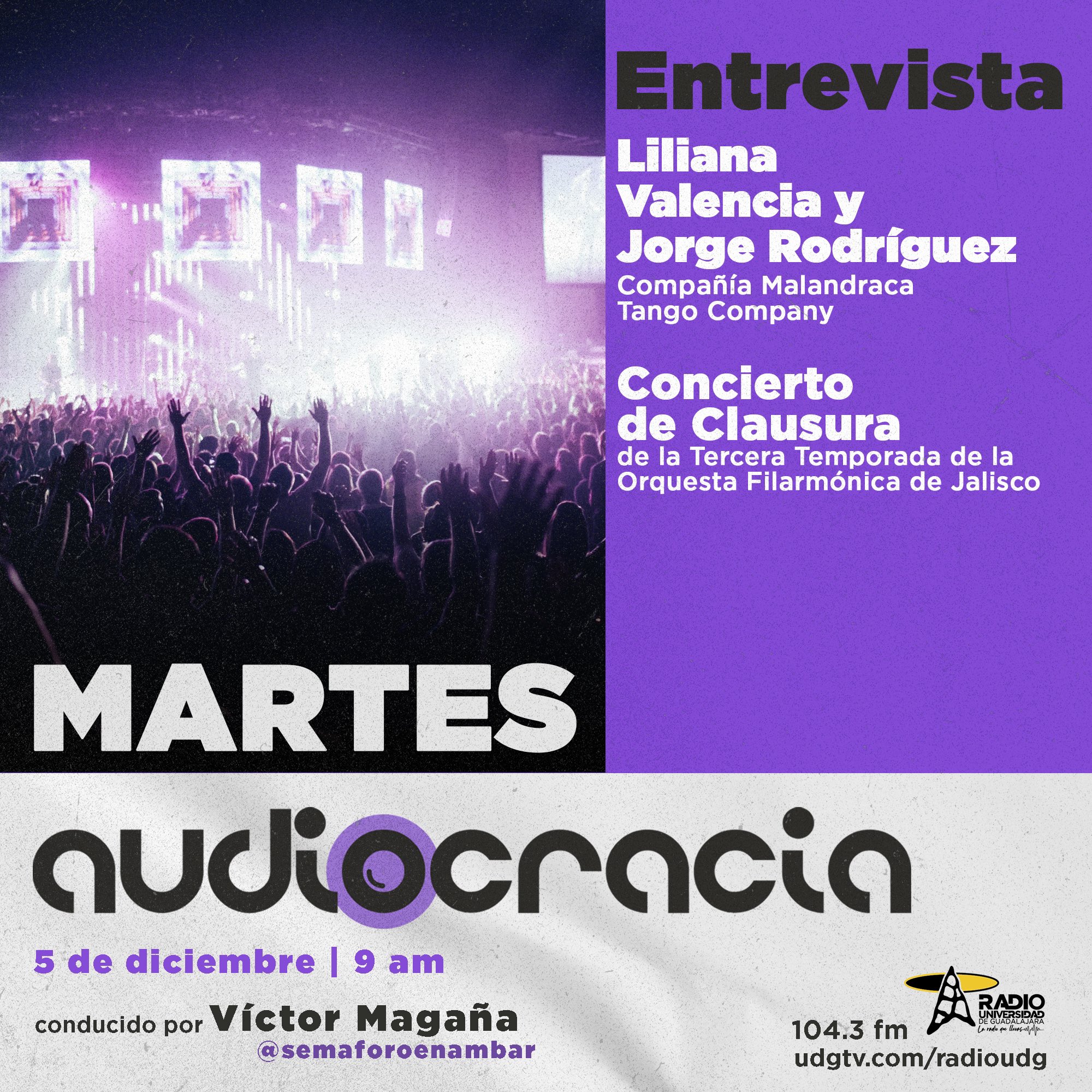 Audiocracia - Ma. 05 Noviembre 2023 Audiocracia - Ma. 05 Noviembre 2023