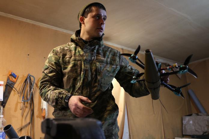 Los drones, arma de guerra crucial para Ucrania en el campo de batalla