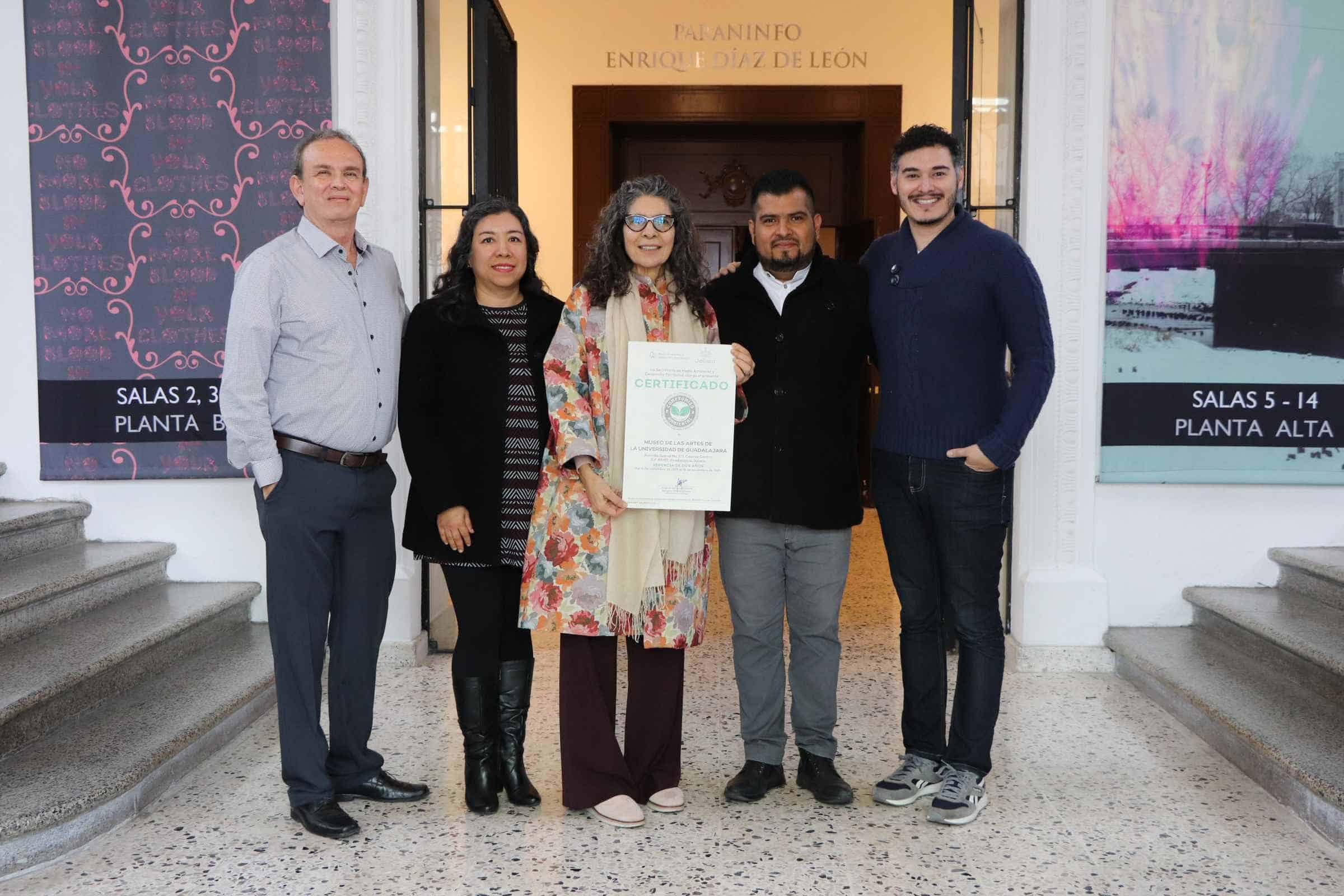 El MUSA recibe por cuarta ocasión la certificación ambiental otorgada por SEMADET
