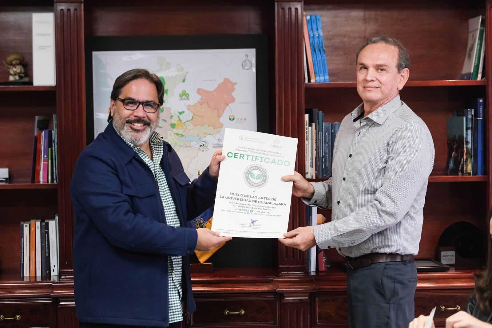 El MUSA recibe por cuarta ocasión la certificación ambiental otorgada por SEMADET