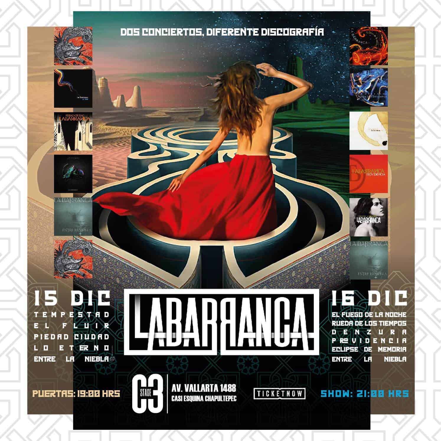 La Barranca dará dos conciertos este fin de semana en el C3 Stage