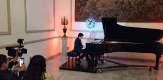 El joven talento Dante Reveles cerró con recital de piano el año musical de la Casa Museo López Portillo