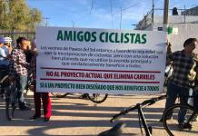 Vecinos se confrontan por proyecto de Ciclovía en la colonia Paseos del Sol en Zapopan