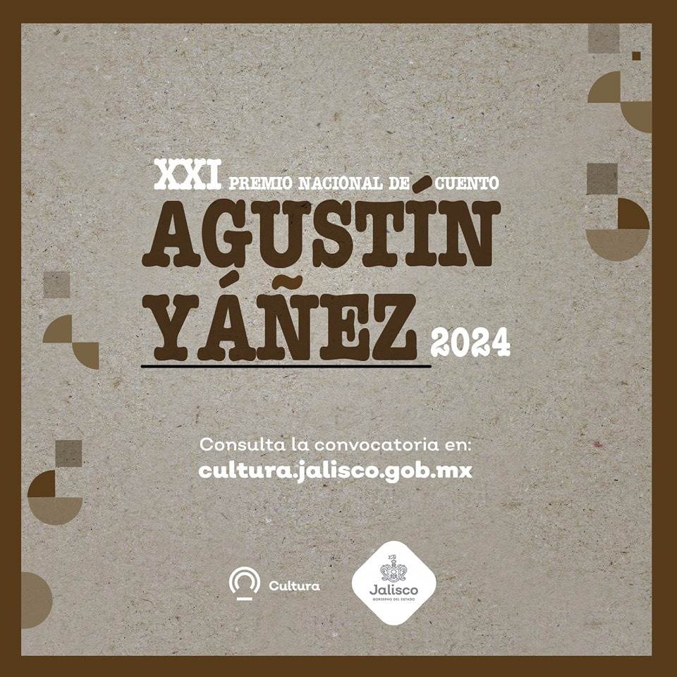 Abren convocatoria para el XXI Premio Nacional de Cuento Agustín Yáñez