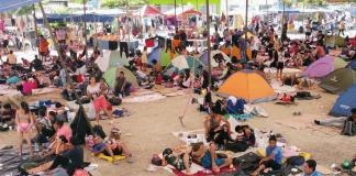 Caravana migrante se queda en estado de Oaxaca para presionar ayuda del Gobierno