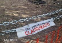 CONAGUA clausura obra del Gobierno Municipal de Chapala