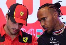 Lewis Hamilton da sus primeros pasos como piloto de Ferrari