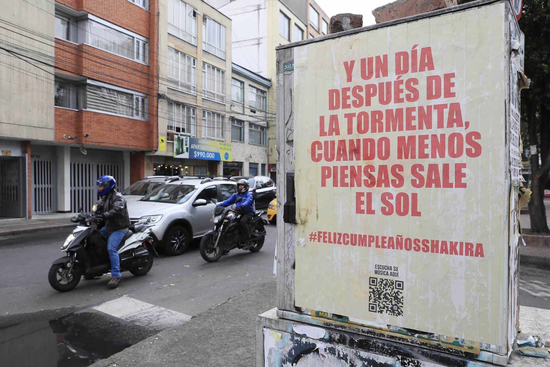 Tú, más que nadie, mereces ser feliz, le dice Colombia a Shakira en su cumpleaños