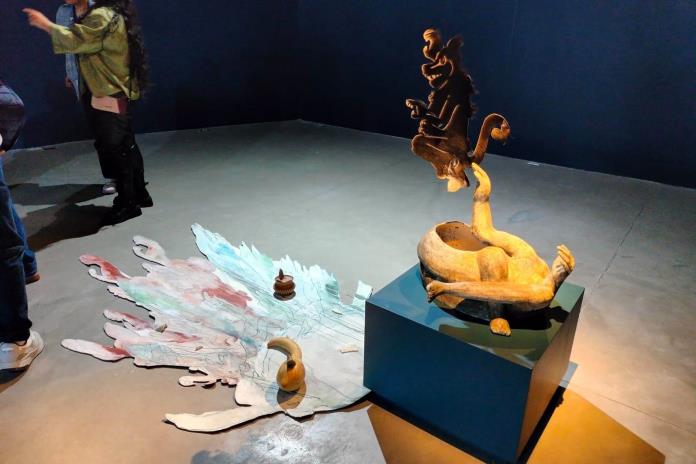 Nahualismo, una forma de ver a la condición humana en conexión con su entorno en el Museo de Arte de Zapopan.