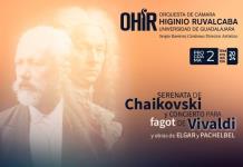 Chaikovski y Vivaldi protagonizarán el segundo programa de la Orquesta de Cámara Higinio Ruvalcaba