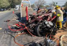 Accidente en carretera Ocotlán -  Jamay deja dos fallecidos