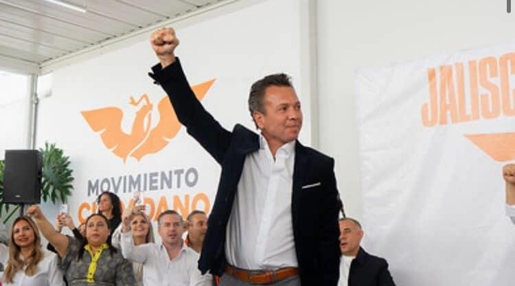 Oficializan registro de Pablo Lemus como candidato a gobernador por MC