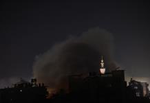 El infierno en Rafah tras un bombardeo israelí