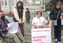 El ISSSTE despide enfermera con incapacidad medica; exige atención de autoridades