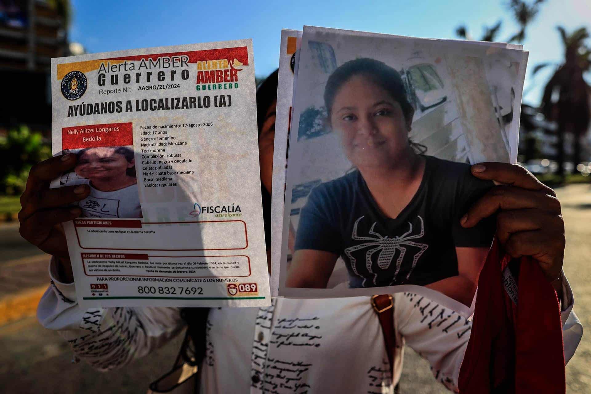 Protestan en Acapulco tras la desaparición de 3 mujeres adolescentes