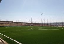 Inauguran el nuevo empastado en la cancha de la Unidad Deportiva “Benito Juárez”