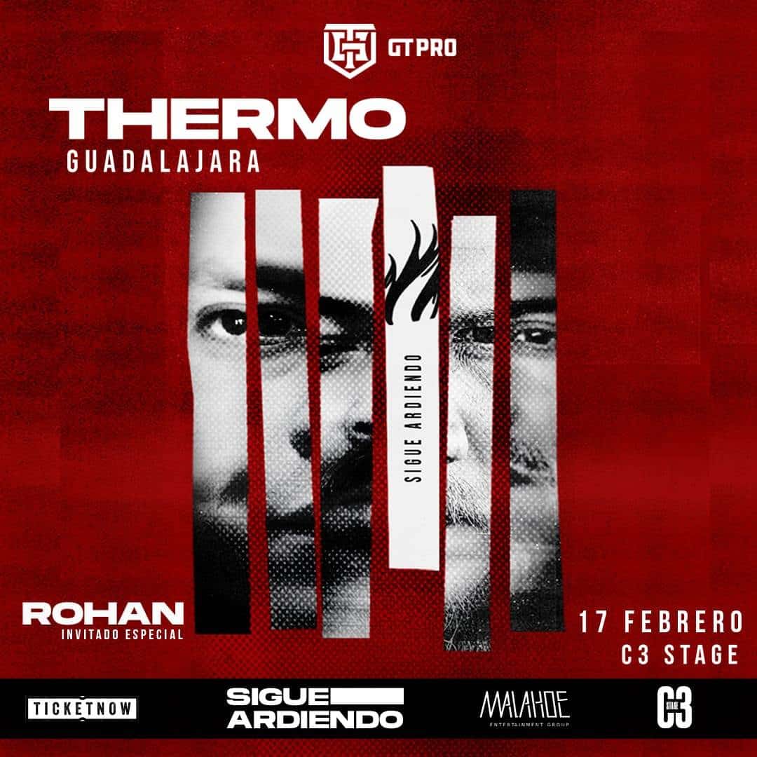 Thermo dará concierto en Guadalajara tras casi 6 años de ausencia