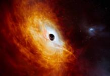 Astrónomos descubren un agujero negro que absorbe un sol cada día