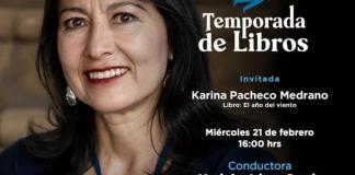 Temporada de Libros - Mi. 21 Feb 2024 - Karina Pacheco Medrano