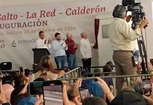 Con López Obrador presente, inauguran red para enviar más agua a Guadalajara