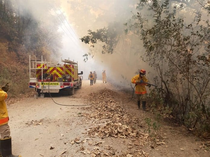 Se registran 40 incendios forestales, 10% menos que el año pasado