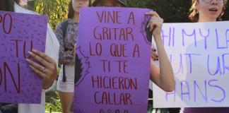 "Ya hay una mejor recepción del público en general hacia nuestras protestas": colectiva Alianza Feminista Interseccional de Ocotlán
