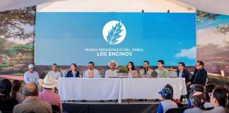 Presentan lo que será el Museo Pedagógico del árbol "Los Encinos"