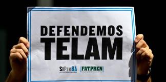 El gobierno argentino suspende la agencia de noticias Télam y valla sus sedes