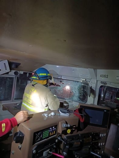 Choque de trenes deja 7 personas lesionadas en Amacueca