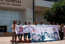 Protestan para exigir la liberación de seis activistas indígenas en Chiapas