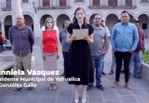 Por falta de apoyo, la presidenta de Yahualica de González Gallo renuncia a MC y se va con su equipo a la coalición 