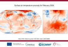 Febrero de 2024 es el más caluroso del que se tenga registro, dice agencia climática Copernicus de UE