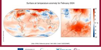 Febrero de 2024 es el más caluroso del que se tenga registro, dice agencia climática Copernicus de UE