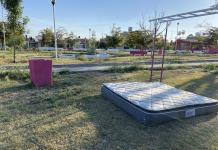 Habitantes del Fraccionamiento Rincón de la Arboleda denuncian que el parque se encuentra en malas condiciones